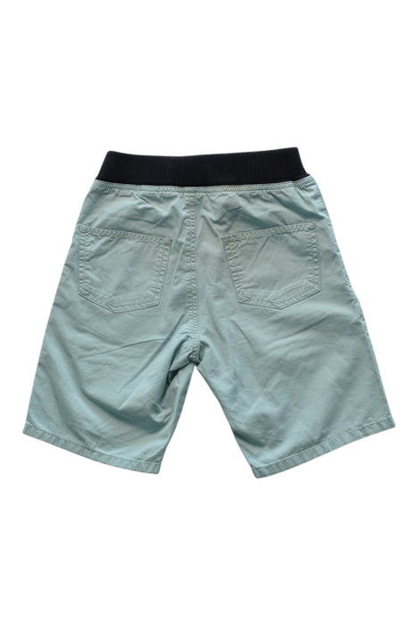 A Blue Shorts from Petit Bateau in size 4T for boy. (Back View)