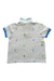 A White Short Sleeve Polos from Jacadi in size 4T for boy. (Back View)