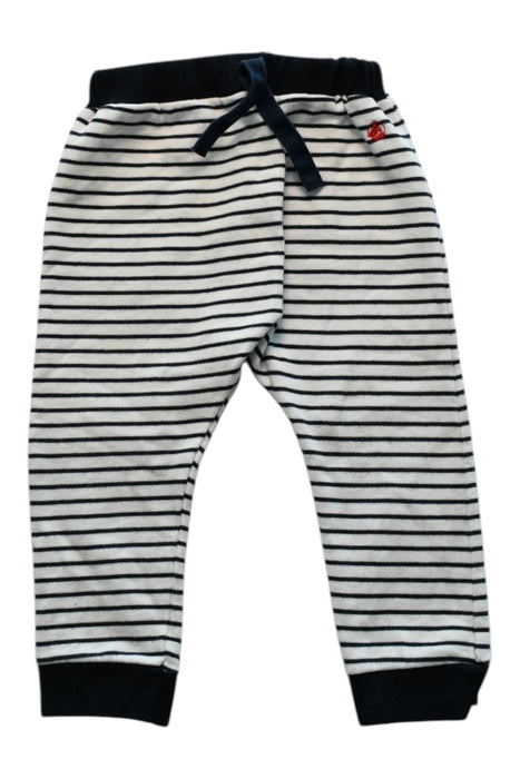 A Black Sweatpants from Petit Bateau in size 18-24M for boy. (Front View)