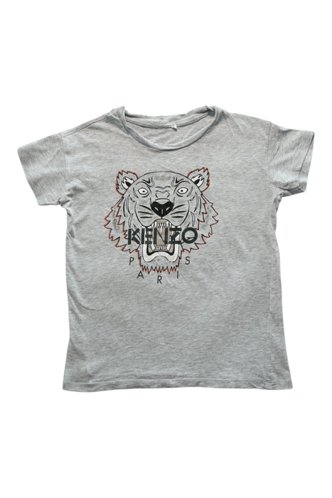 A Grey Short Sleeve T Shirts from Kenzo in size 4T for boy. (Front View)