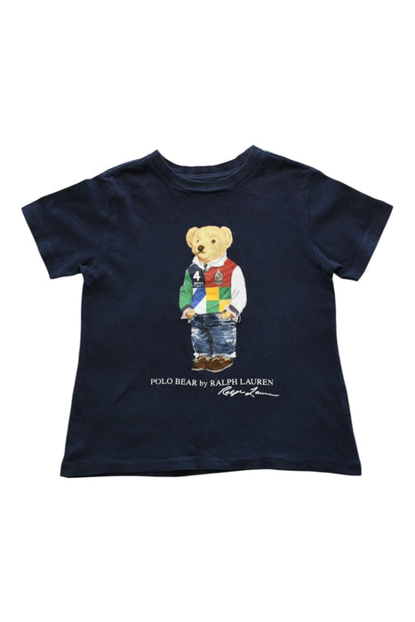 A Multicolour Short Sleeve T Shirts from Polo Ralph Lauren in size 4T for boy. (Front View)