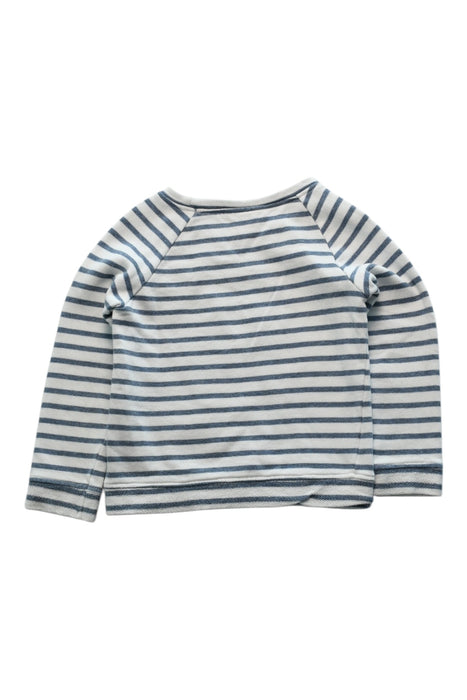 A Blue Long Sleeve Tops from The Little White Company in size 4T for boy. (Back View)