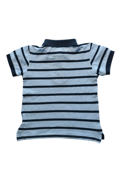A Blue Short Sleeve Polos from Thomas Brown in size 5T for boy. (Back View)