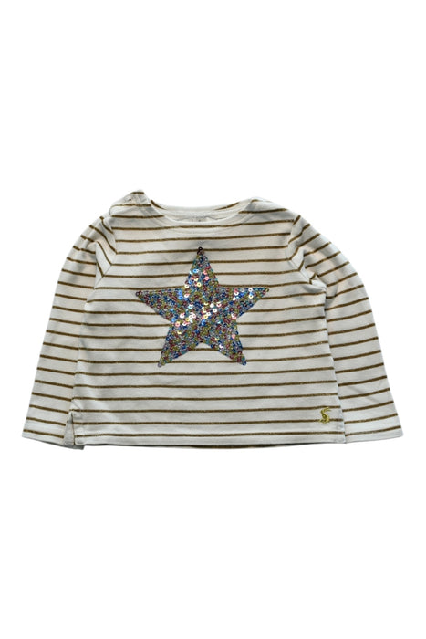A Multicolour Long Sleeve Tops from Joules in size 6-12M for girl. (Front View)
