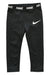 A Black Leggings from Nike in size 12-18M for girl. (Front View)