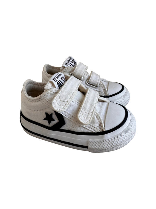 A White Sneakers from Converse in size 12-18M for neutral. (Front View)