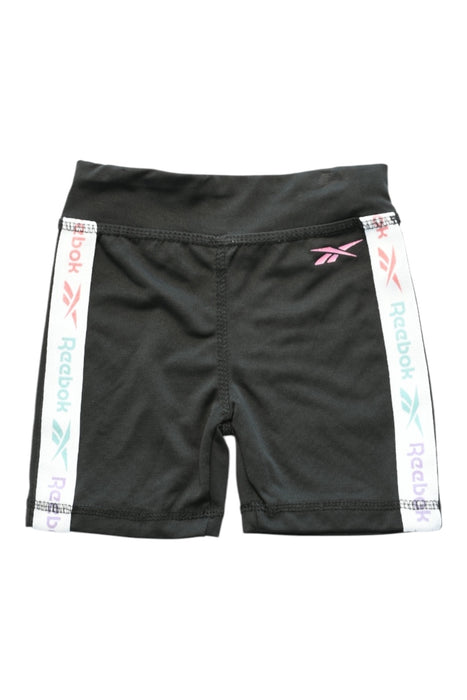 A Black Shorts from Reebok in size 2T for girl. (Front View)