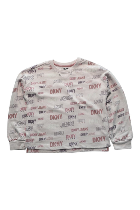 A Multicolour Sweatshirts from DKNY in size 8Y for girl. (Front View)