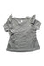 A Grey Short Sleeve Tops from Monsoon in size 7Y for girl. (Back View)