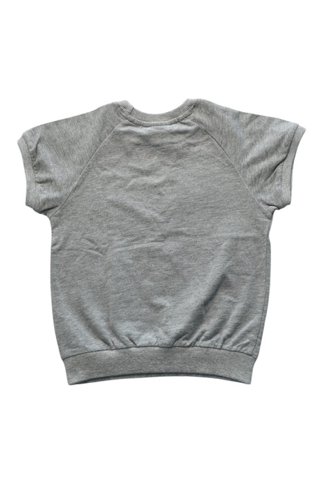A Grey Crewneck Sweatshirts from Excuse My French in size 4T for girl. (Back View)
