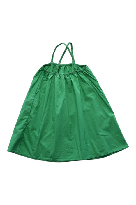 A Green Sleeveless Dresses from COS in size 2T for girl. (Back View)