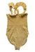 A Yellow Swimsuits from Konges Sløjd in size 4T for girl. (Back View)