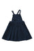 A Navy Overall Dresses from The Little White Company in size 4T for girl. (Front View)