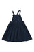 A Navy Overall Dresses from The Little White Company in size 4T for girl. (Front View)