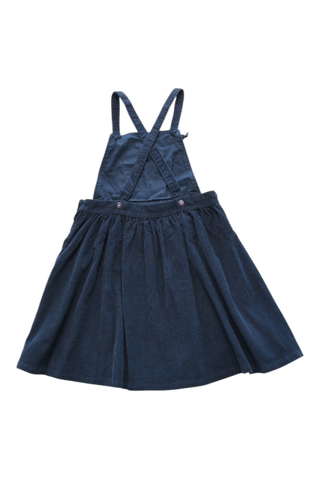 A Navy Overall Dresses from The Little White Company in size 4T for girl. (Back View)