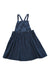 A Navy Overall Dresses from The Little White Company in size 4T for girl. (Back View)