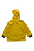 A Yellow Rain Jackets from Petit Bateau in size 4T for girl. (Back View)