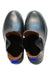 A Black Booties from Seafowl in size 4T for neutral. (Back View)