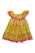 A Multicolour Sleeveless Dresses from Tipsy-Gipsy in size 3T for girl. (Back View)