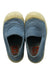 A Blue Slip Ons from Bensimon in size 18-24M for boy. (Front View)