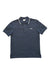 A Navy Short Sleeve Polos from Boss in size 12Y for boy. (Front View)