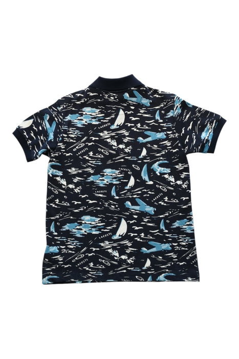 A Multicolour Short Sleeve Polos from Lacoste in size 10Y for boy. (Back View)