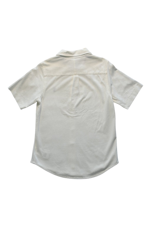 A White Short Sleeve Shirts from Polo Ralph Lauren in size 10Y for boy. (Back View)