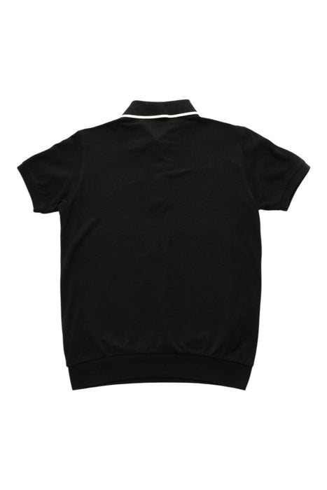 A Black Short Sleeve Polos from Dolce & Gabbana in size 9Y for boy. (Back View)