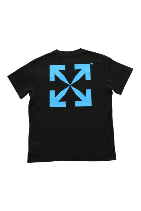 A Black Short Sleeve T Shirts from Off-White in size 10Y for boy. (Back View)