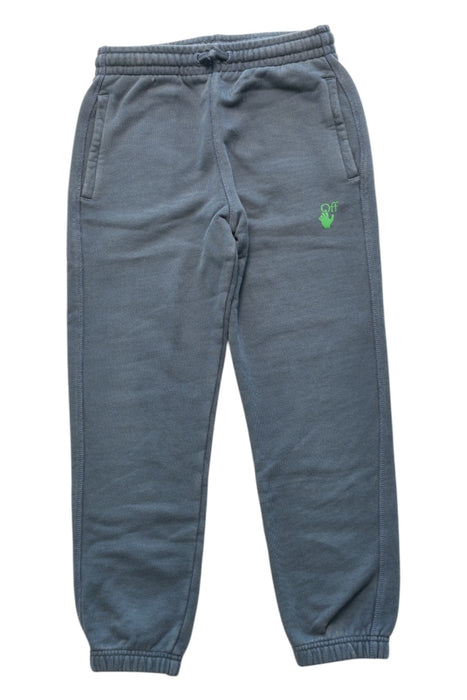 A Grey Sweatpants from Off-White in size 10Y for boy. (Front View)