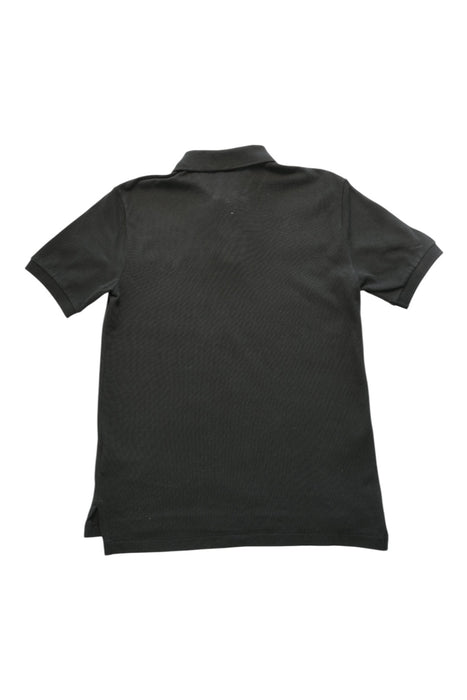 A Black Short Sleeve Polos from Polo Ralph Lauren in size 10Y for boy. (Back View)