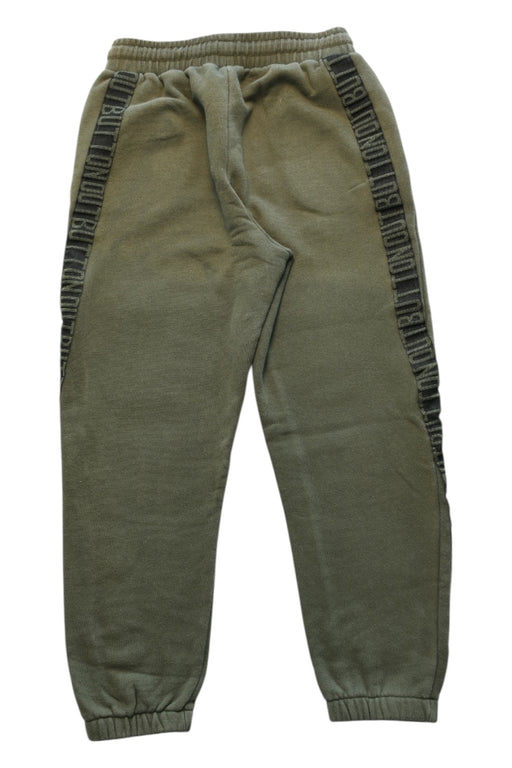 A Green Sweatpants from Button Blue  in size 11Y for boy. (Back View)