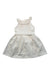 A Ivory Sleeveless Dresses from Obaibi - Okaidi in size 6T for girl. (Front View)