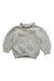 A Grey Cardigans from Cyrillus in size 3-6M for girl. (Front View)