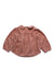 A Pink Long Sleeve Shirts from Cyrillus in size 12-18M for girl. (Back View)