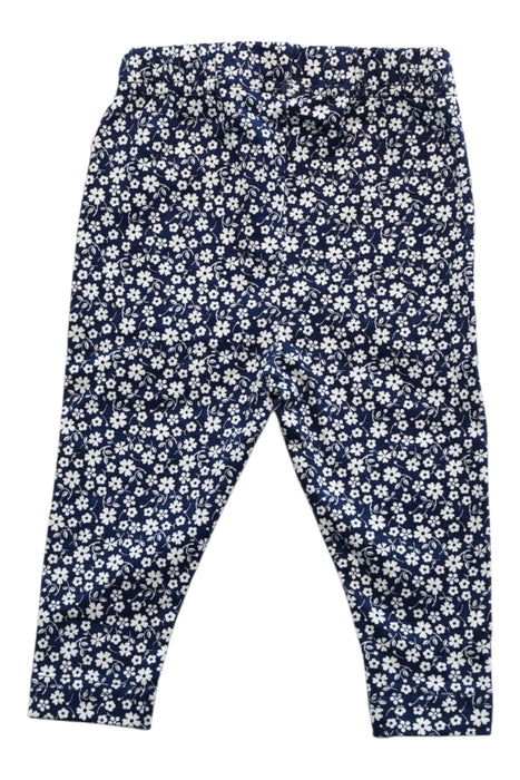 A Navy Leggings from Jojo Maman Bébé in size 3-6M for girl. (Back View)