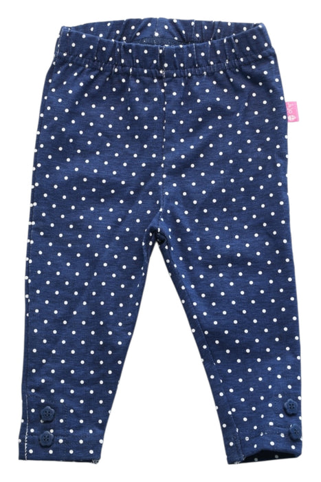 A Navy Leggings from Jojo Maman Bébé in size 3-6M for girl. (Front View)
