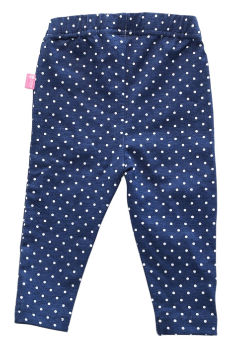 A Navy Leggings from Jojo Maman Bébé in size 3-6M for girl. (Back View)