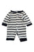 A Navy Long Sleeve Rompers from J by Jasper Conran in size Newborn for boy. (Front View)