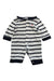 A Navy Long Sleeve Rompers from J by Jasper Conran in size Newborn for boy. (Front View)