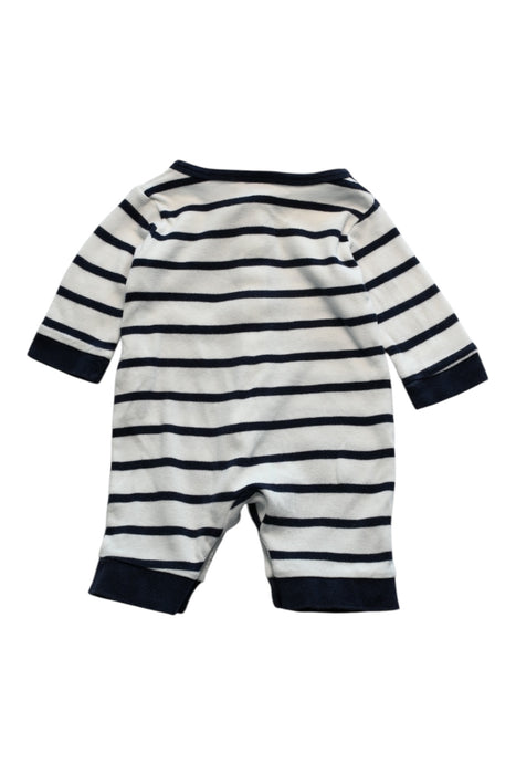 A Navy Long Sleeve Rompers from J by Jasper Conran in size Newborn for boy. (Back View)