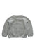 A Grey Cardigans from Mori in size 3-6M for girl. (Back View)