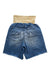 A Blue Shorts from Indigo Blue in size Maternity-S for maternity. (Back View)