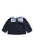 A Navy Long Sleeve Tops from Jacadi in size 12-18M for girl. (Front View)