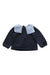 A Navy Long Sleeve Tops from Jacadi in size 12-18M for girl. (Back View)