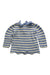 A Blue Knit Sweaters from Cyrillus in size 3-6M for girl. (Front View)