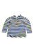 A Blue Knit Sweaters from Cyrillus in size 3-6M for girl. (Back View)