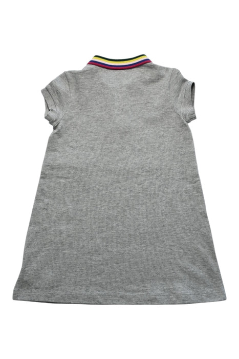 A Grey Short Sleeve Dresses from Lacoste in size 4T for girl. (Back View)