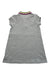 A Grey Short Sleeve Dresses from Lacoste in size 4T for girl. (Back View)