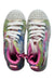 A Multicolour Sneakers from Skechers in size 4T for girl. (Back View)